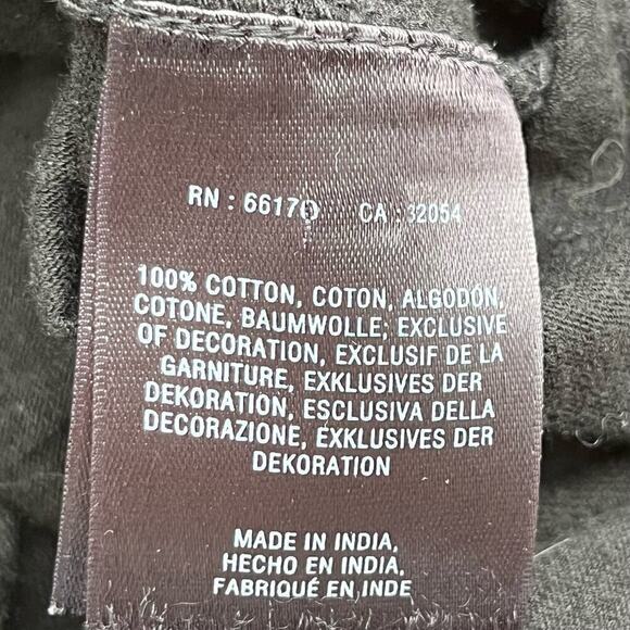 Anthropologie‎ Akemi + Kin Embellished Beaded & Embroidered Top in Black, Size M - Picture 8 of 9